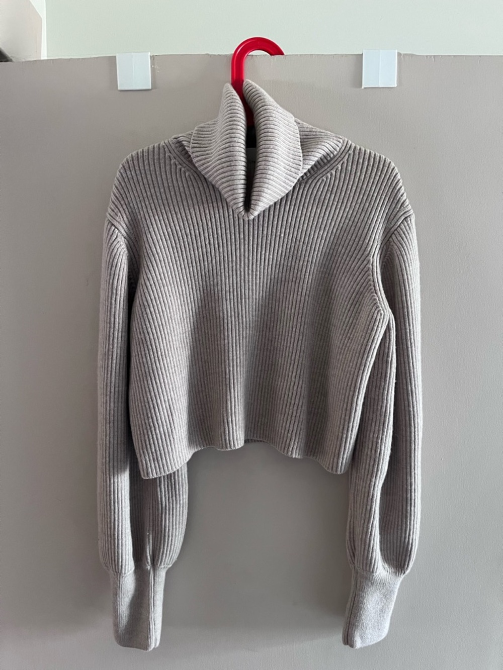 Aritzia Wilfred Rebecca Cropped Turtleneck